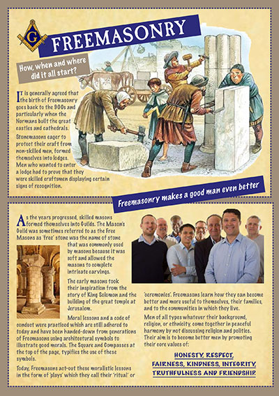 Waverley Lodge Freemasonry leaflet 1