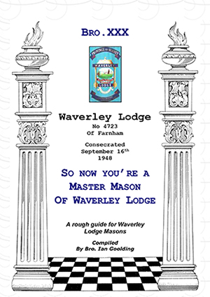 Master Mason at Waverley Lodge 4723